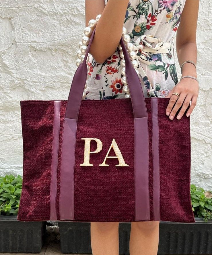 Burgundy 2025 book bag