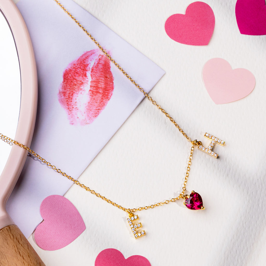 Lovers Find Each Other Nome Iniziale Name Necklace by Prerto — gifting jewellery
