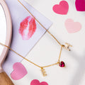 Lovers Find Each Other Nome Iniziale Name Necklace by Prerto — gifting jewellery