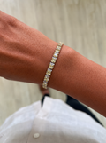 Bhavi Citrine Diamond-Like Zircon Tennis Bracelet
