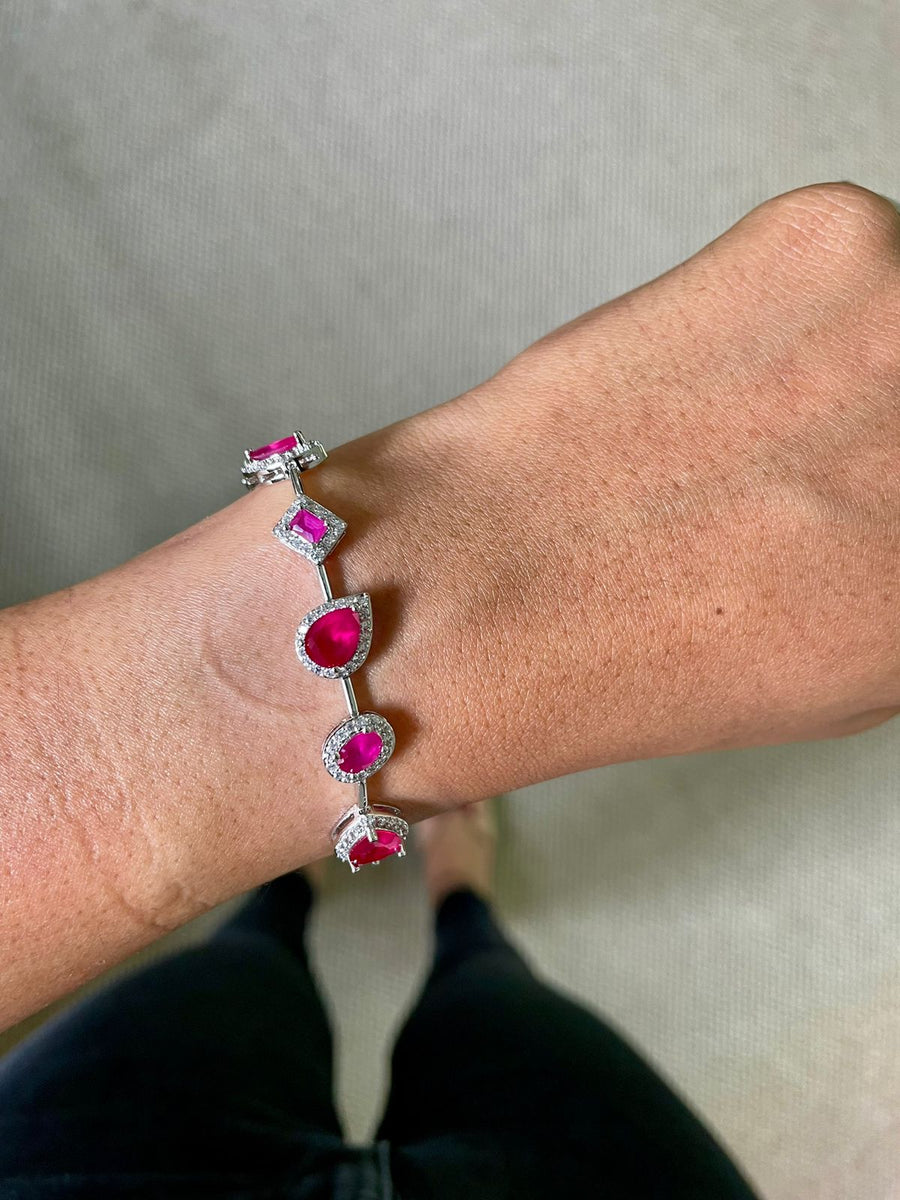 Kim Ruby Bracelet