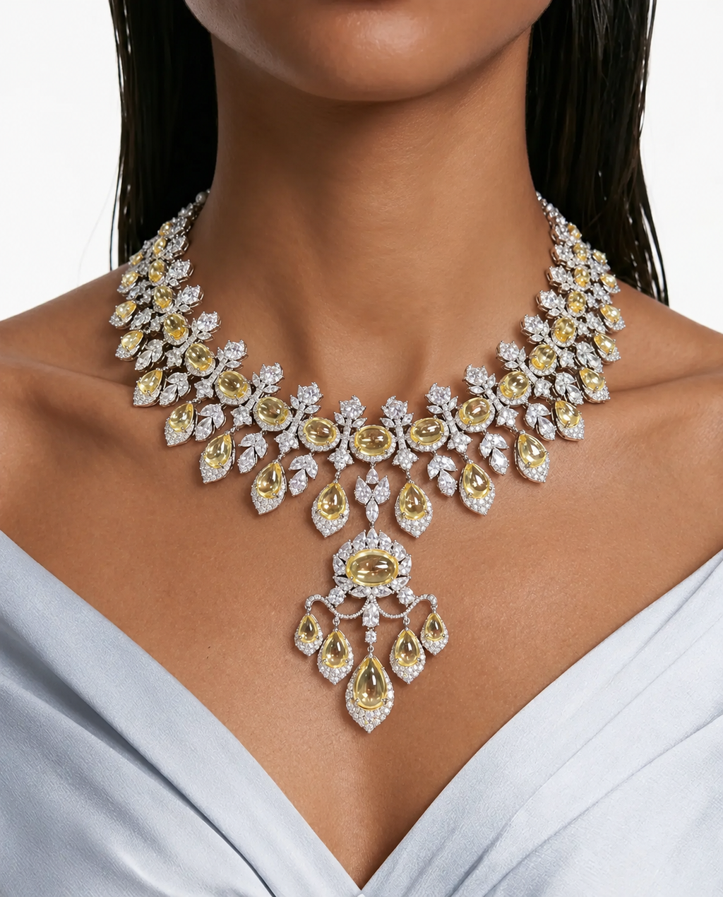Vionne Citrine Necklace