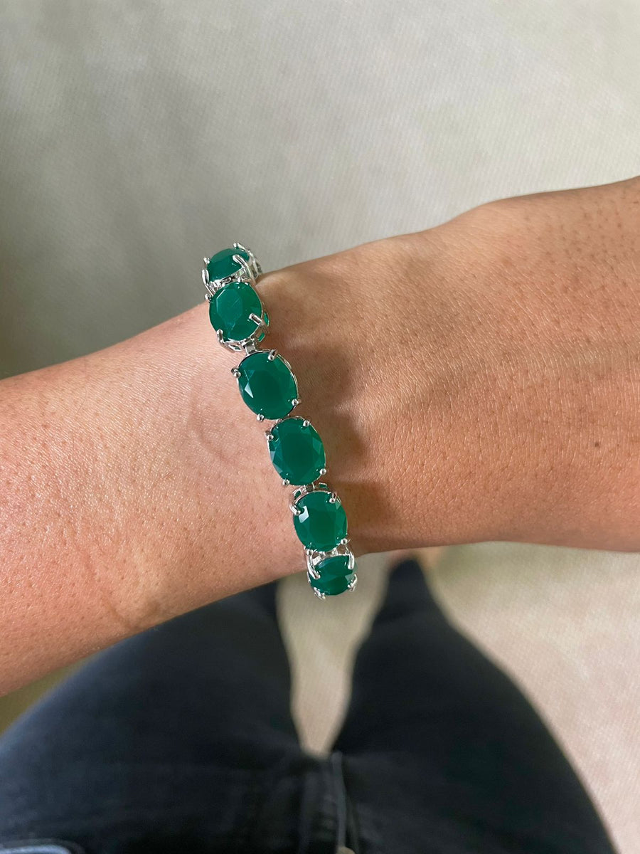 Ovalet Emerald Bracelet