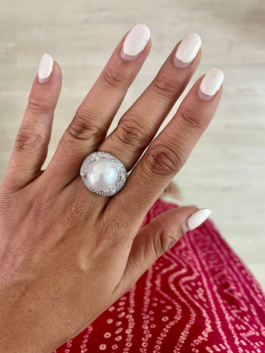 Pearly Dimonte Ring