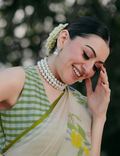 Pearly Isis Pearl Crystal Statement Necklace by Prerto — Indian & Arab wedding jewellery