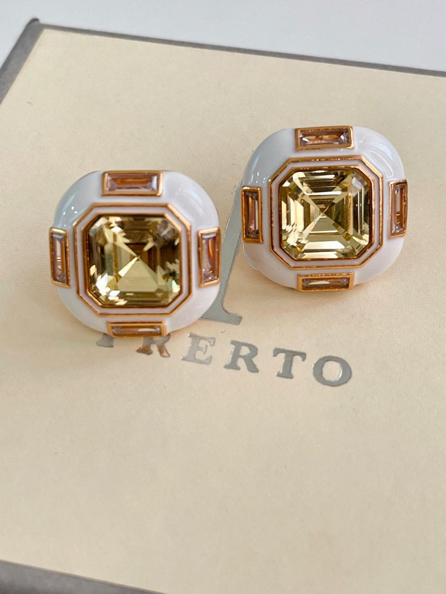 ESCAJO BLANCO GOLD Citrine Dimonte STARDS