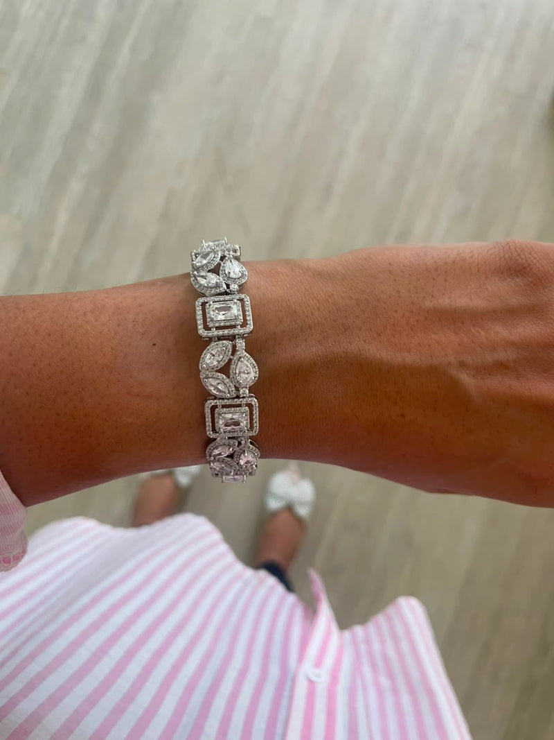 Moonlit Diamond Bracelet
