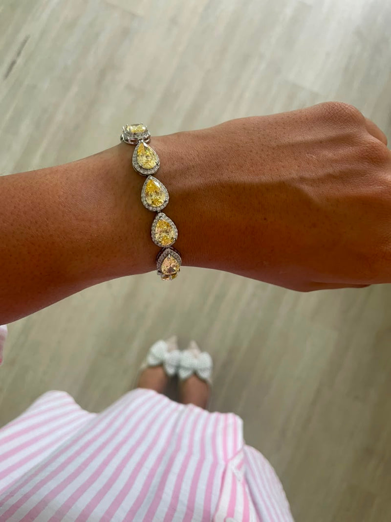 Honeydrop Citrine Bracelet