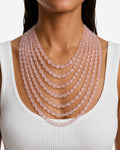 Roséa Multi Layer Beaded Statement Necklace