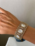 Yuna Polki Diamond Kada Bracelet