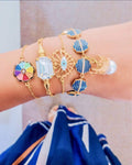 Amore Evil Eye Beaded Charm Bracelet by Prerto — Indian & Arab gifting jewellery