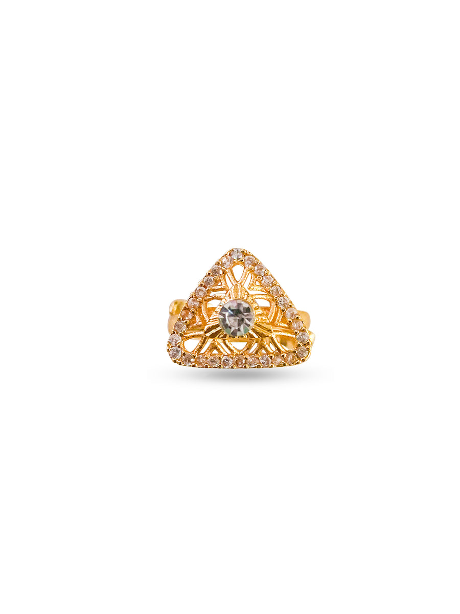 Fanaa Gold Diamond Ring