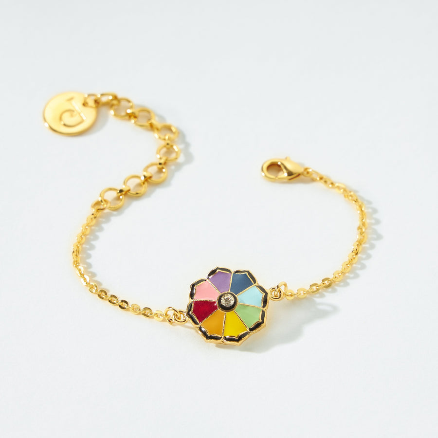 Bracelet multicolo fleur