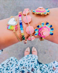 Over The Rainbow Heart Charm Bracelet by Prerto — gifting jewellery