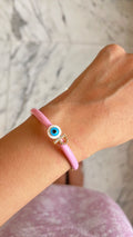 Personalised Evil Eye Lychee Candy Bracelet by Prerto — Rakhi & Eid gift