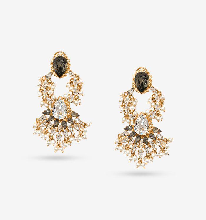 Boucles d'oreilles en diamant Royal Twist