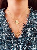 Stella Gold Star Charm Pendant Necklace by Prerto — gifting jewellery