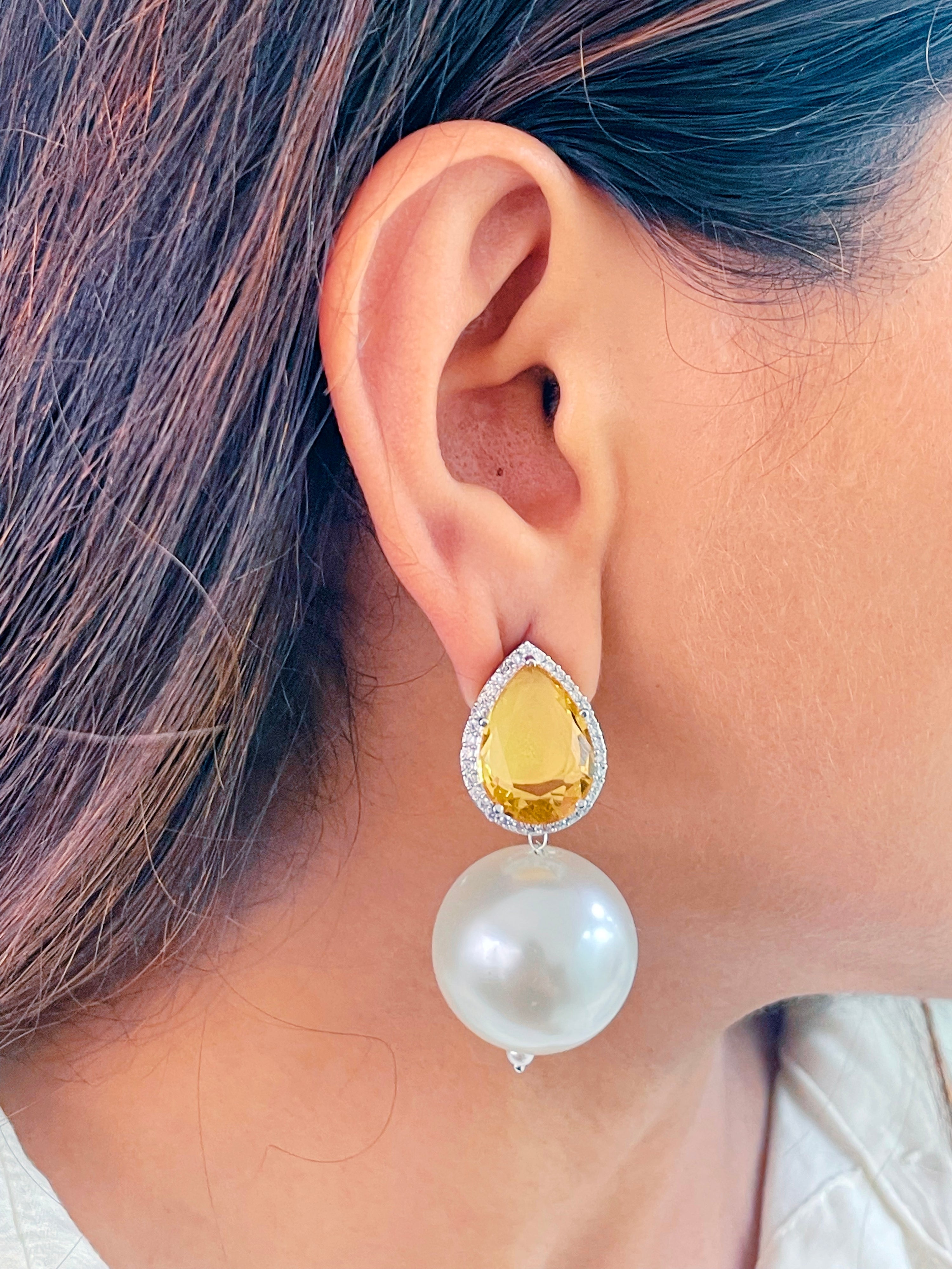 yellow-pearl-drop-earrings-prerto-e-commerce-private-limited