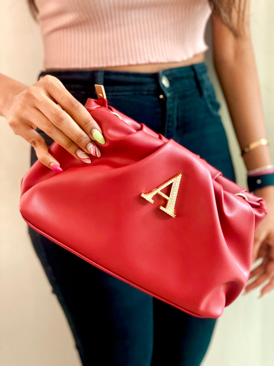 Bolso rojo personalizado