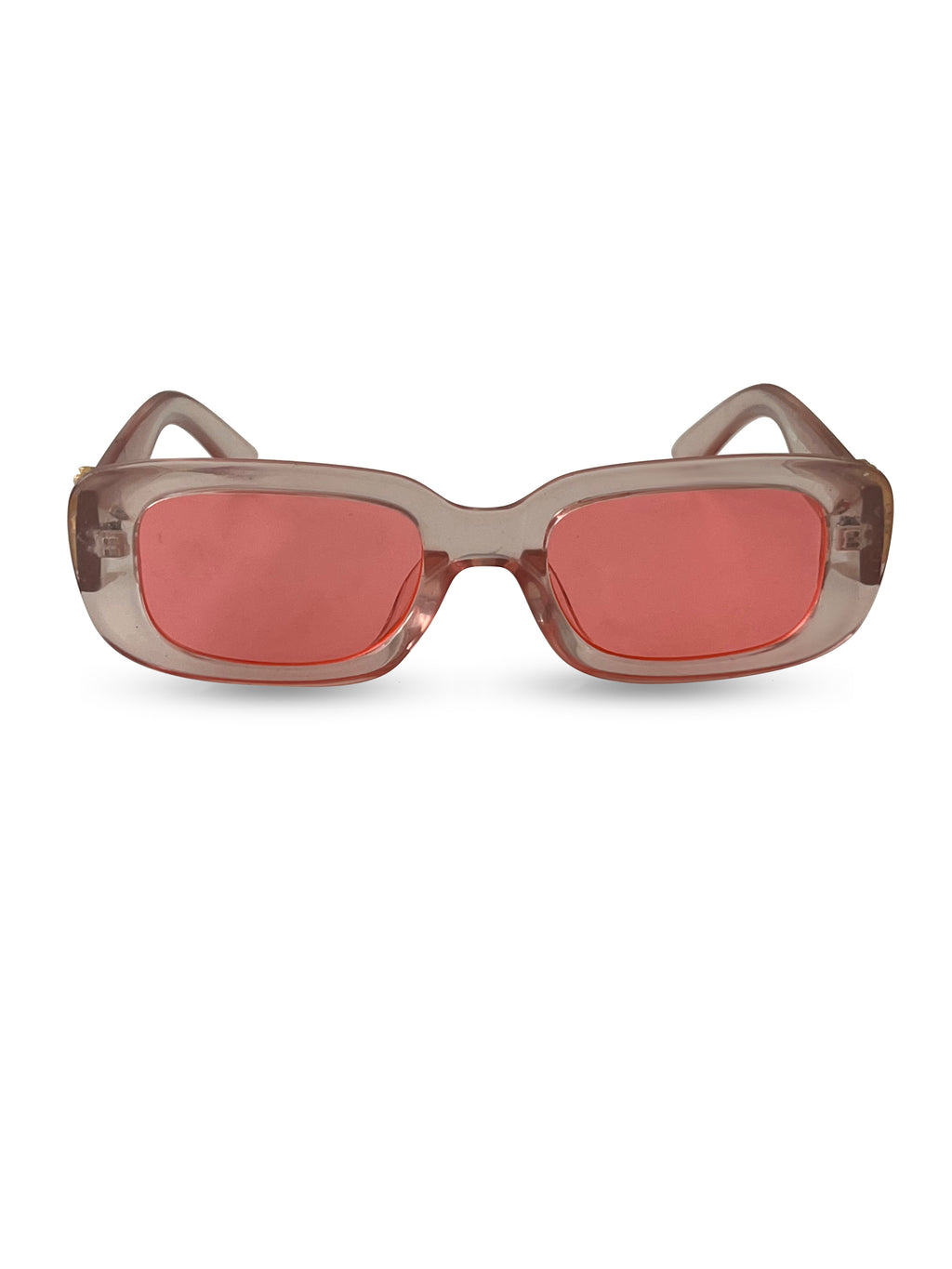 Personalised Blush Sunglasses by Prerto — side view