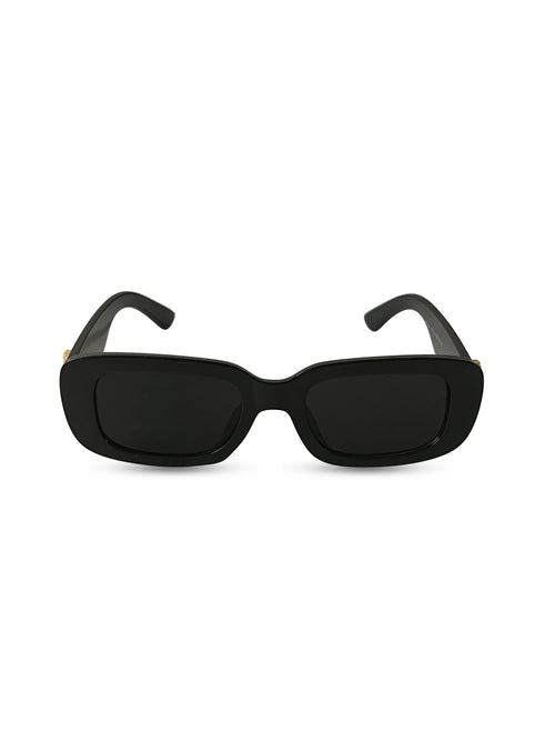 Personalised Black Sunglasses by Prerto — worn on model