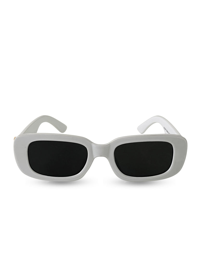 Personalised White Sunglasses by Prerto — side view