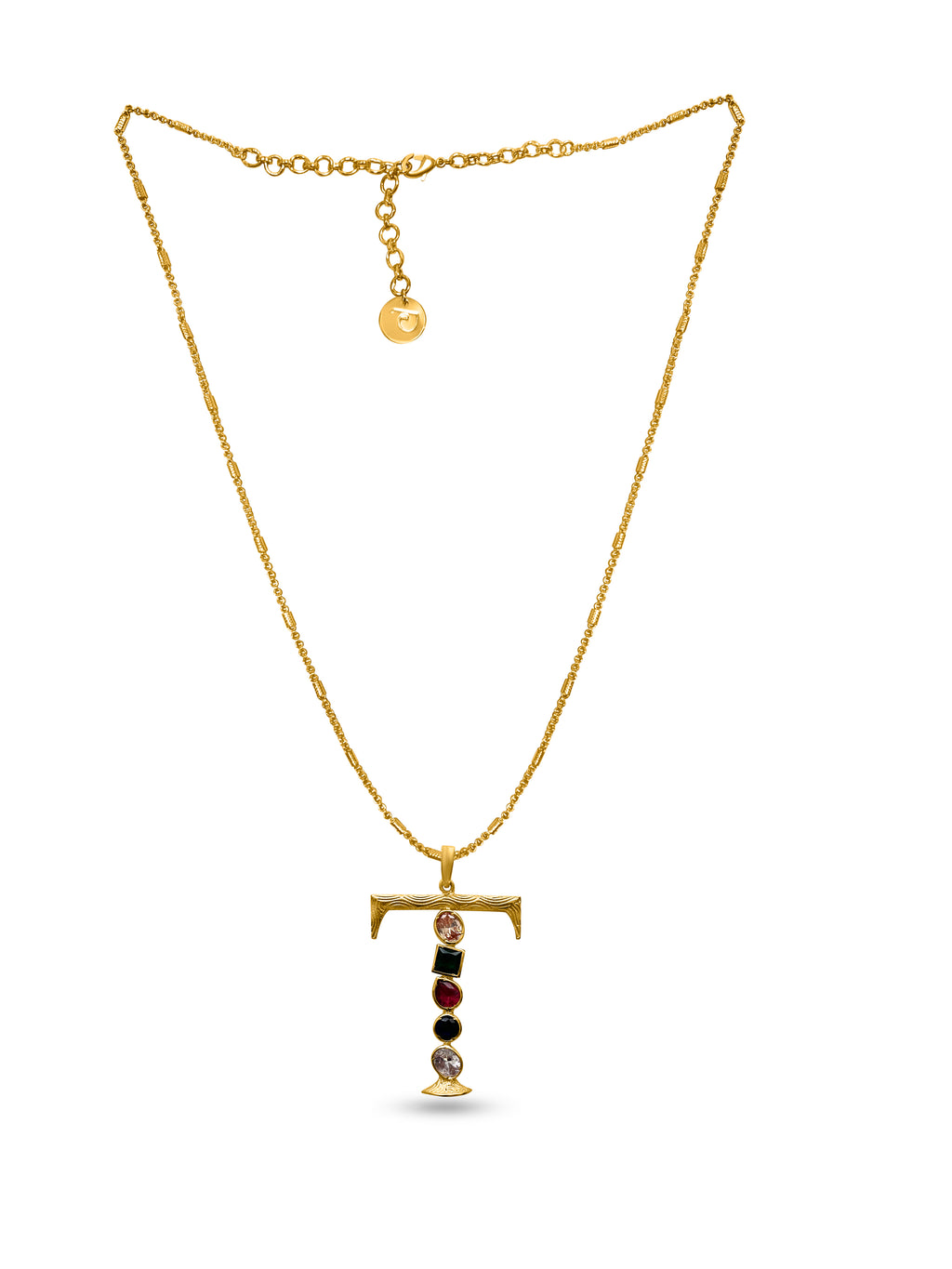 Grande Iniziale Charm Necklace