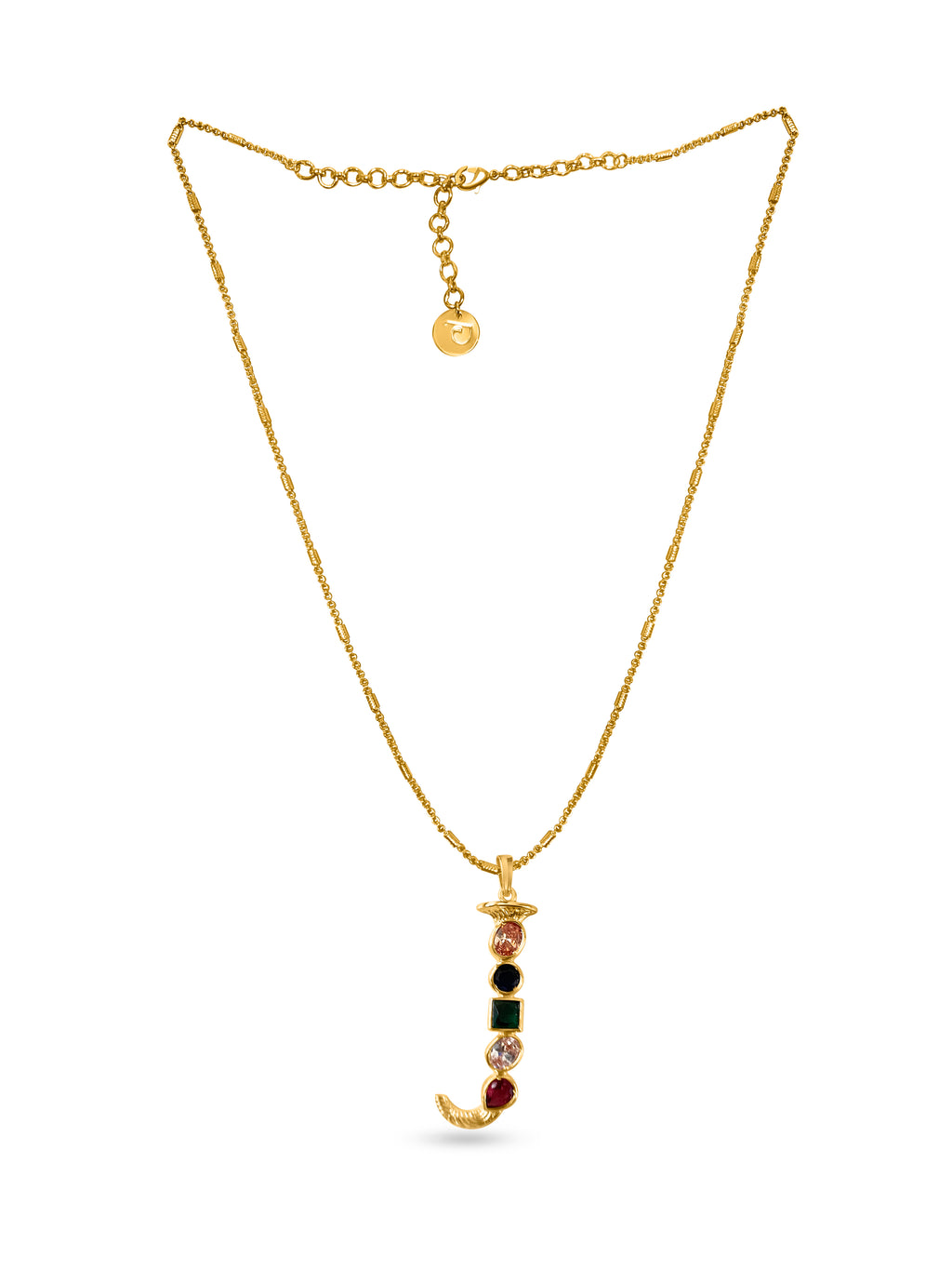 Grande Iniziale Charm Necklace
