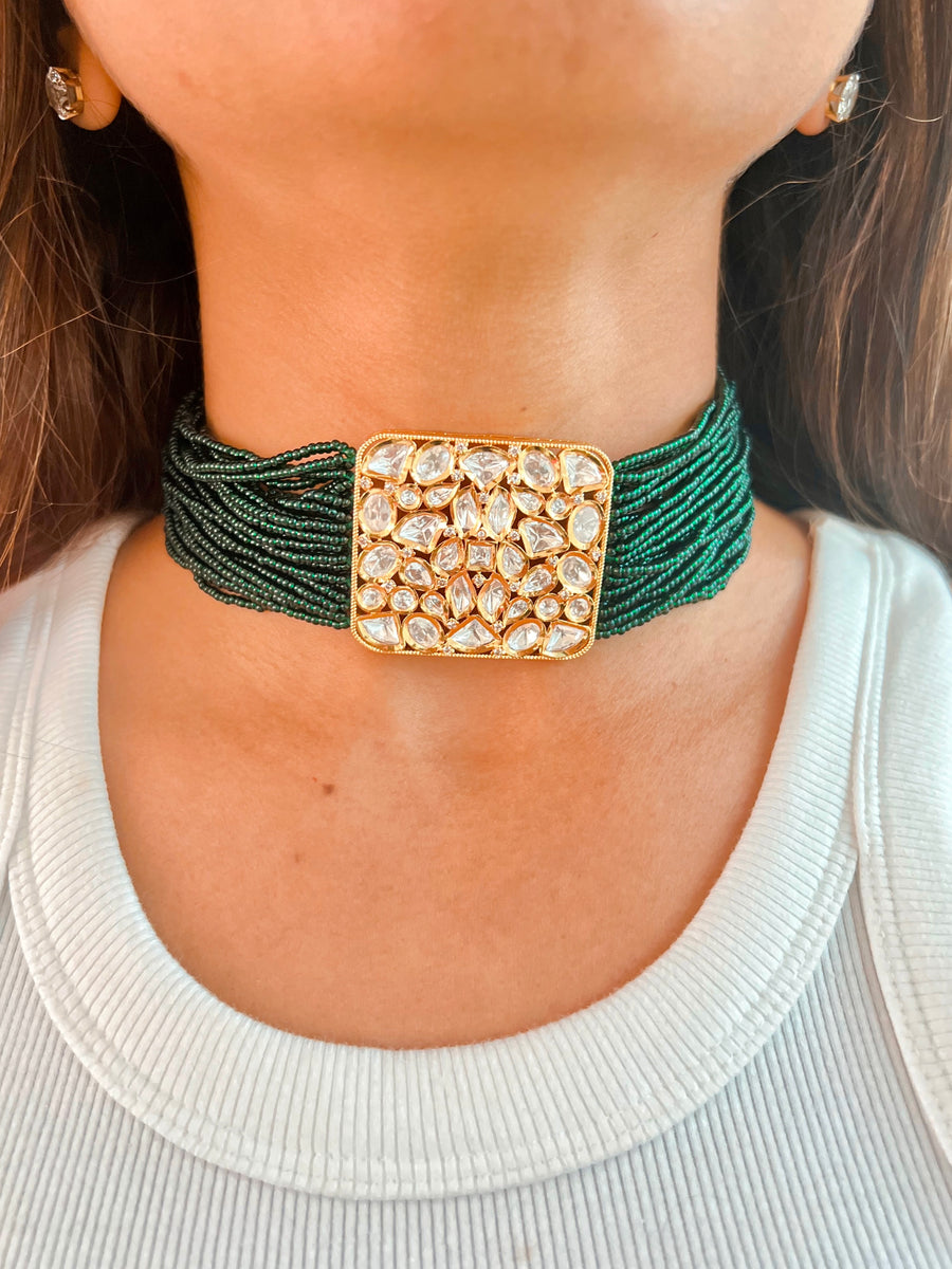 Liba Choker Green