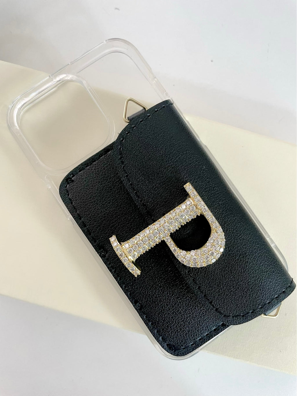 Personalised Black Sling Case Samsung by Prerto — styled view