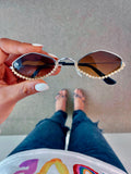 Cannes Jeweled Statement Sunglasses by Prerto — destination occasion accessory