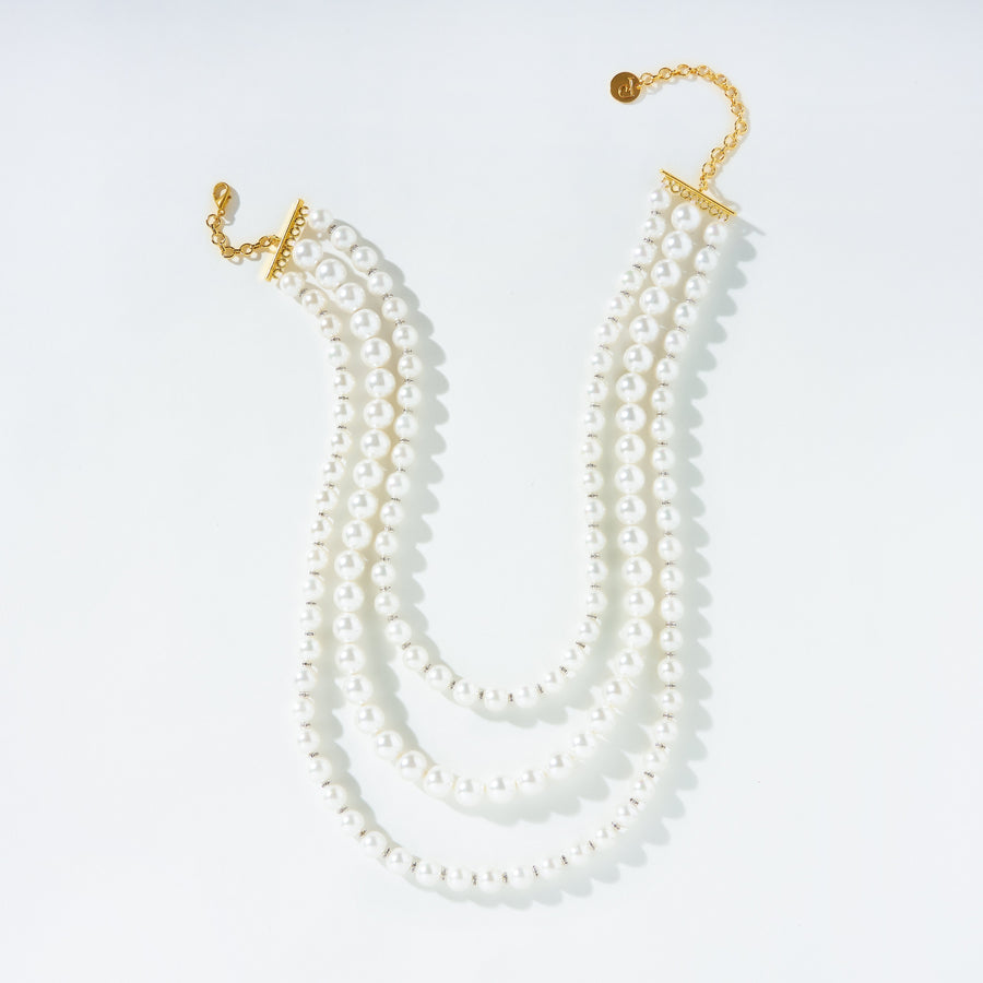 Pearly Lunga - Necklace