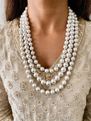 Pearly Lunga - Necklace