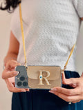 Personalised Gold Evil Eye Sling Case Samsung by Prerto — front view