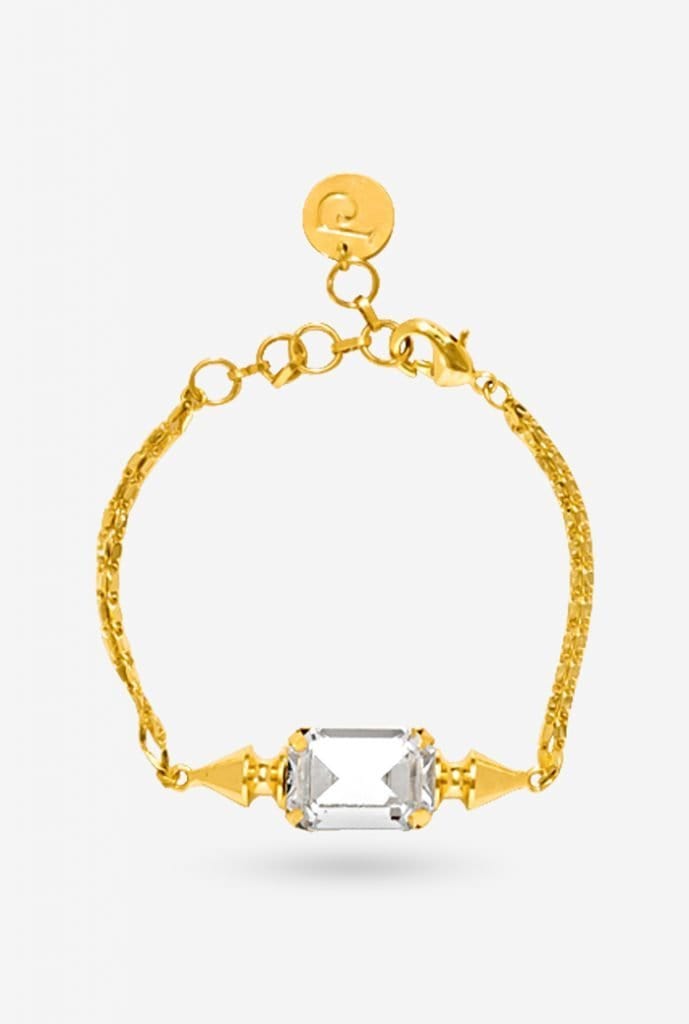 Rancher Diamond Bracelet — styled flat lay — Prerto