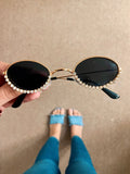 Riviera Jeweled Statement Sunglasses by Prerto — destination wedding accessory